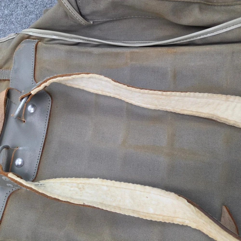 Vintage Kurz Mod 2 Canvas Rucksack West Germany Green USA Flag Military 50s 60s
